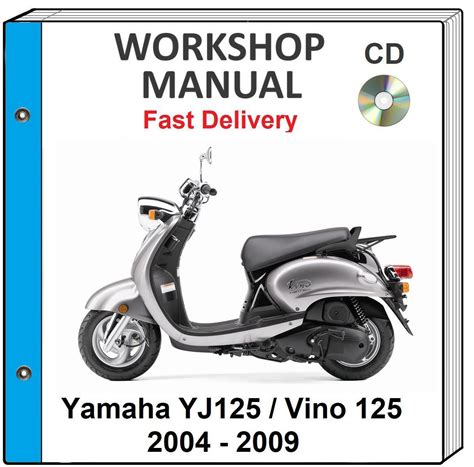 Yamaha Vino 125 Service Repair Workshop Manual 2003 2007