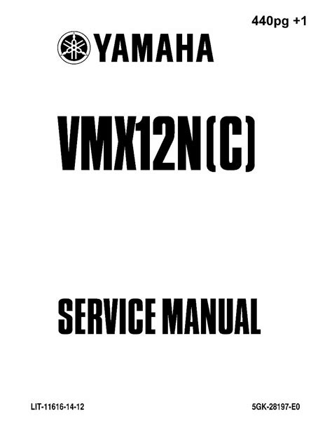 Yamaha Vmx12 2002 Repair Service Manual