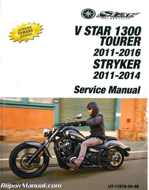 Yamaha Vstar 1300 Tourer Stryker Xvs13a Xvs13ct Xvs13c Full Service Repair Manual 2011 2013