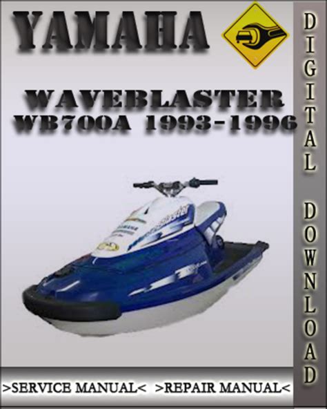 Yamaha Waveblaster Wb700a 1994 Factory Service Repair Manual