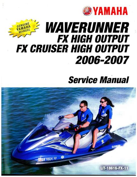 Yamaha Waverunner Fx1100 Fx1100a Service Repair Pdf Manual Download 2004 2007