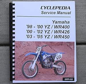 Yamaha Wr426 Wr426f 2004 Repair Service Manual