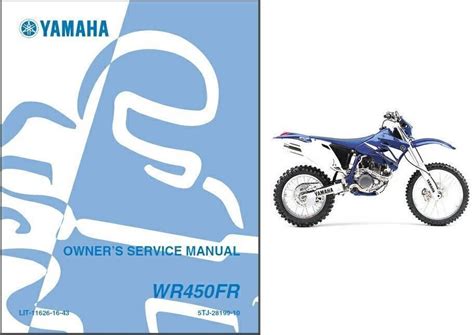 Yamaha Wr450 Wr450fr 1998 2007 Repair Service Manual Pdf