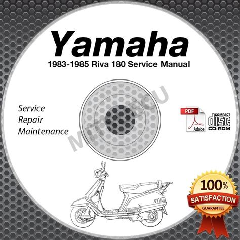 Yamaha Xc180 Riva 180 Digital Workshop Repair Manual 1983 1985