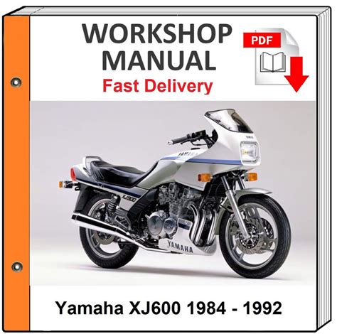 Yamaha Xj600 1984 1992 Repair Service Manual Pdf