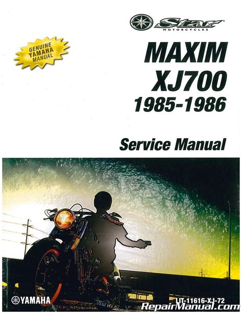 Yamaha Xj700 1985 1986 Factory Service Repair Manual