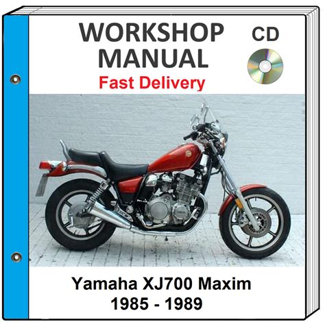 Yamaha Xj700 1985 1986 Factory Service Repair Manual Download Pdf