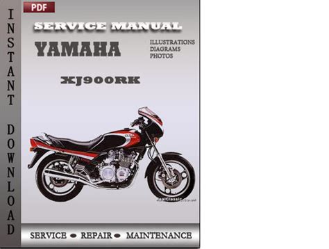 Yamaha Xj900rk Factory Service Repair Manual Download