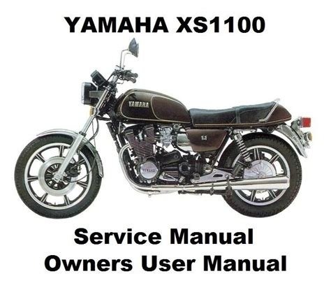 Yamaha Xs1100e 1978 1981 Workshop Repair Service Manual Pdf