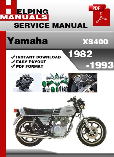 Yamaha Xs400 1977 1982 Factory Service Repair Manual