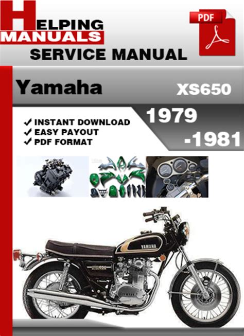 Yamaha Xs650 1979 1981 Service Repair Manual Download