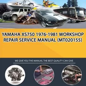 Yamaha Xs750 1976 1981 Workshop Service Repair Manual