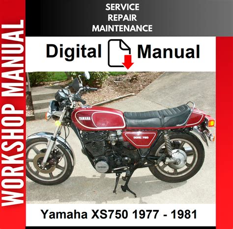 Yamaha Xs750 1977 1982 Factory Service Repair Manual Download Pdf