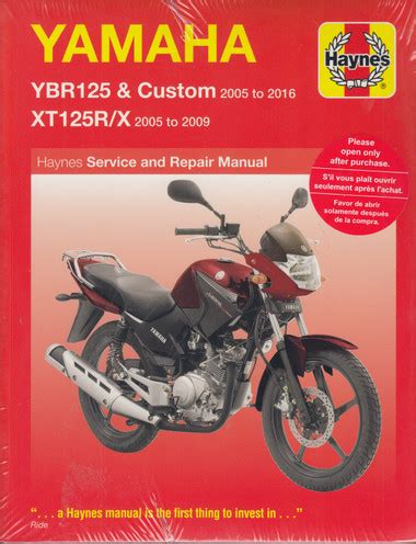 Yamaha Xt125r Full Service Repair Manual 2005 2014