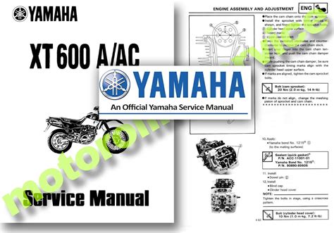 Yamaha Xt600e Factory Workshop Service Repair Manual Download