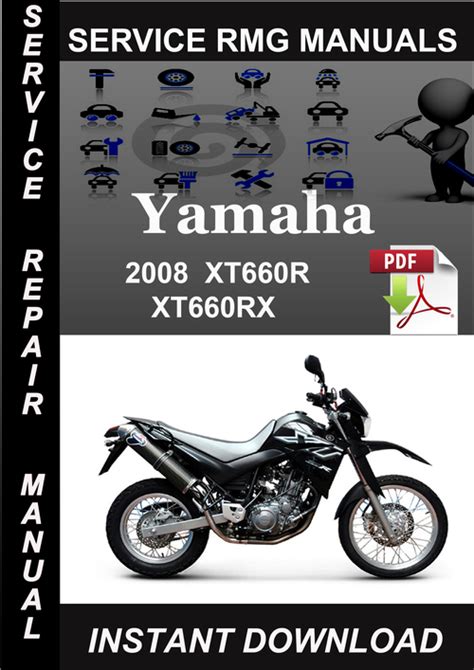 Yamaha Xt660r Xt660rx 2008 Factory Service Repair Manual Download