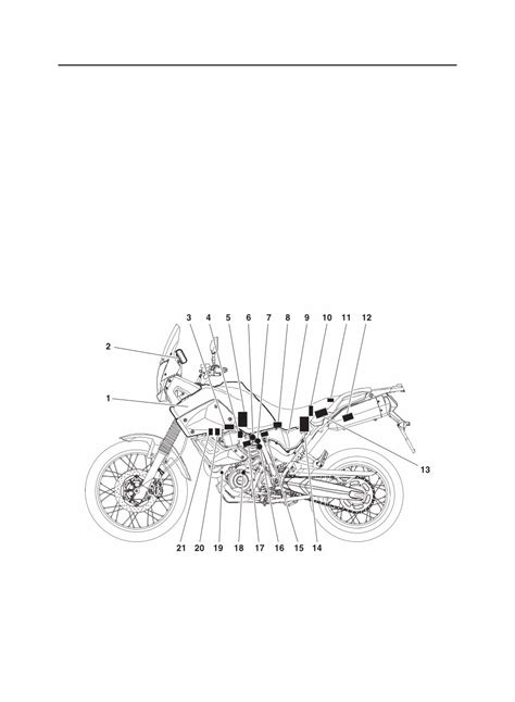 Yamaha Xt660z Tenere 2008 2012 Factory Service Repair Manual