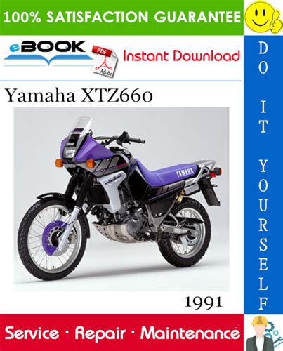 Yamaha Xtz660 1991 1999 Repair Service Manual Pdf