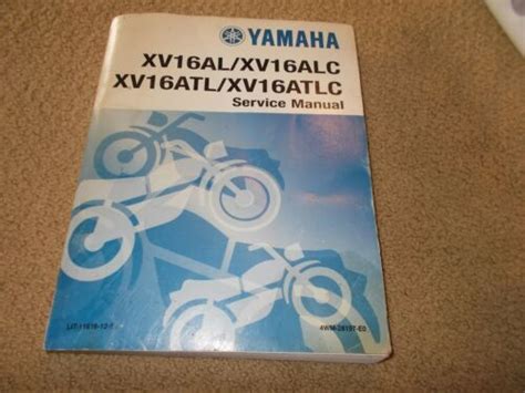 Yamaha Xv16al 1999 Repair Service Manual