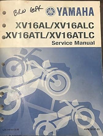 Yamaha Xv16alc 2004 Repair Service Manual