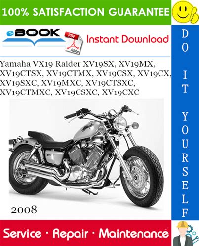 Yamaha Xv1900 Xv19sx Xv19mx Xv19ctsx Full Service Repair Manual 2008 2011