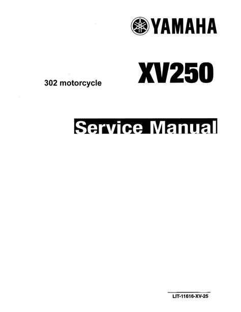 Yamaha Xv250 Xv250g Xv250gc Service Repair Manual Download