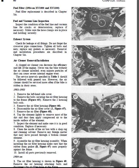 Yamaha Xv535 Virago 1987 2003 Workshop Repair Service Manual