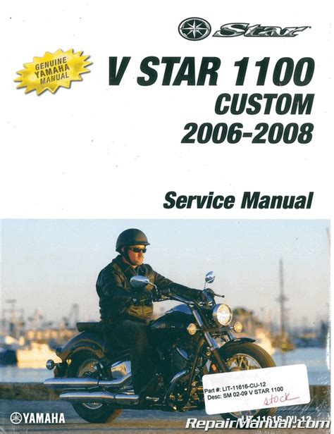 Yamaha Xvs1100 Drag Star Service Repair Workshop Manual 1998 2009