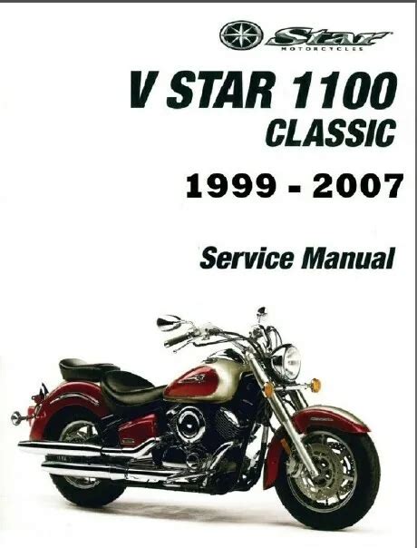 Yamaha Xvs1100 Dragstar Classic 1999 Service Manual