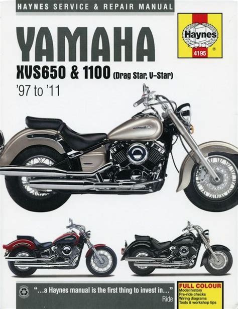 Yamaha Xvs650 V Star 1997 2008 Workshop Service Manual