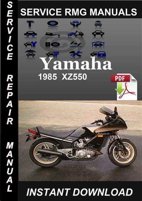 Yamaha Xz550 Service Repair Manual Download