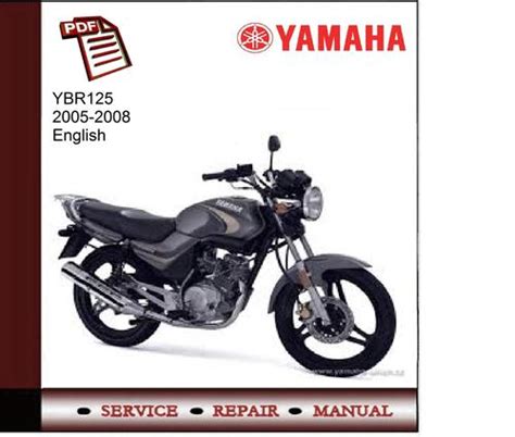 Yamaha Ybr125 2005 2008 Workshop Service Manual