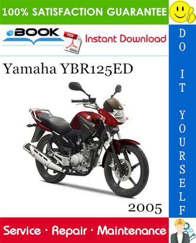 Yamaha Ybr125 Ybr125ed 2005 2010 Workshop Service Manual