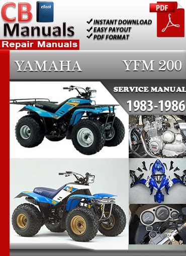 Yamaha Yfm 200 1986 Service Repair Manual