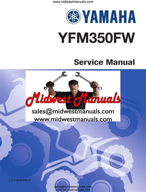 Yamaha Yfm350as Atv Service Repair Manual Download