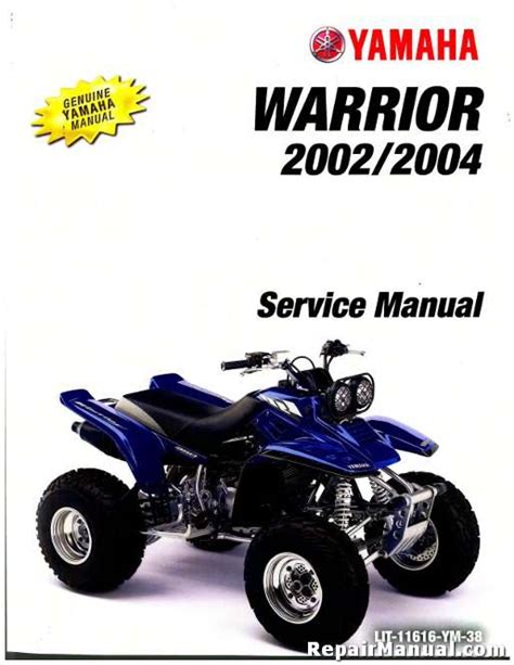 Yamaha Yfm350x 1997 2002 Full Service Repair Manual