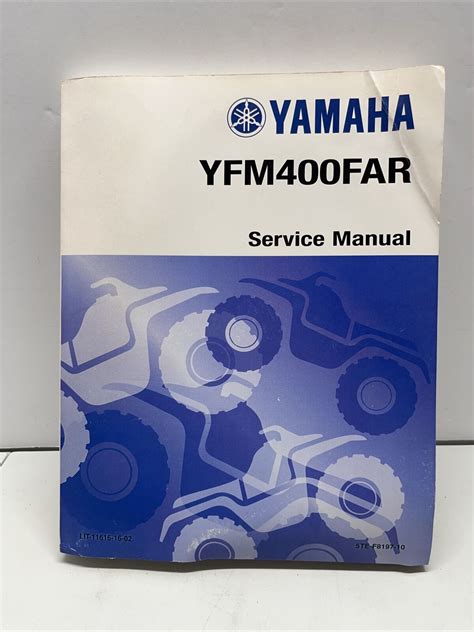 Yamaha Yfm400far 2002 Workshop Service Repair Manual