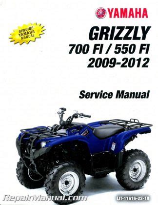 Yamaha Yfm550fi Yfm700fi 2009 2010 Service Repair Manual