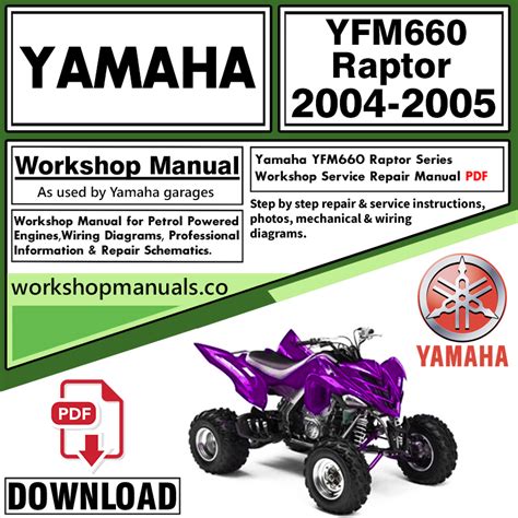 Yamaha Yfm660 2005 Repair Service Manual