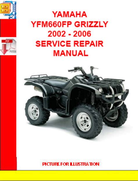 Yamaha Yfm660fp Grizzly Atv Shop Manual 2002 2003