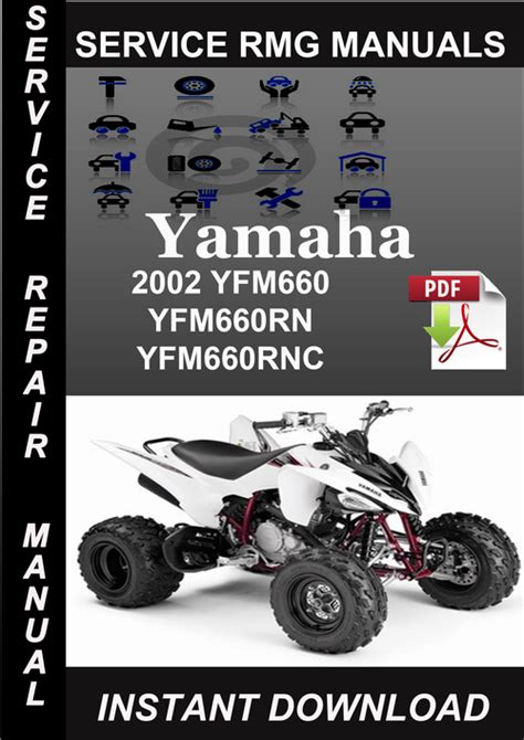 Yamaha Yfm660rn 2002 Factory Service Repair Manual