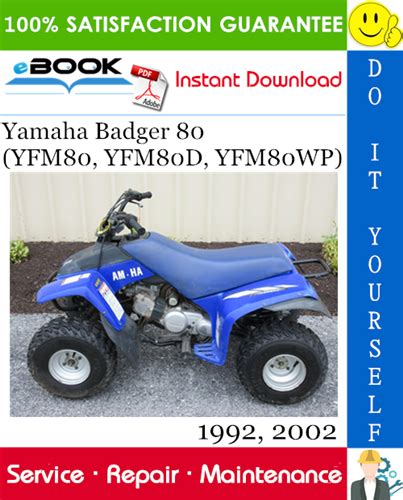 Yamaha Yfm80d Yfm80wp Yfm80m C Atv Service Repair Manual Download