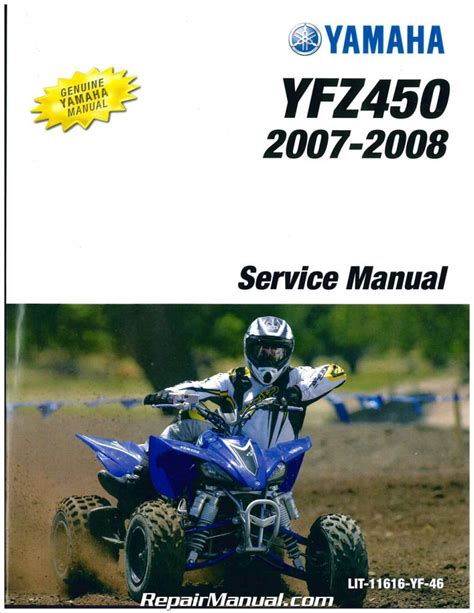 Yamaha Yfx450s 2002 2009 Service Repair Manual