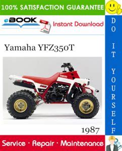 Yamaha Yfz350t Atv Service Repair Manual Download