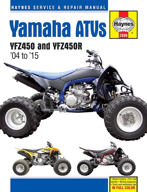 Yamaha Yfz450 Service Repair Manual Download 2003 Onwards