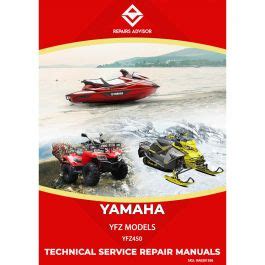 Yamaha Yfz450 Service Repair Manual Pdf 03 Onwards