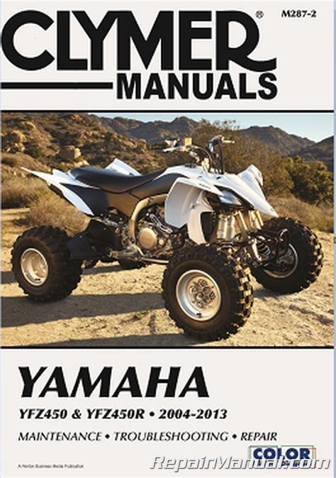 Yamaha Yfz450r Yfz450ry 2004 2013 Full Service Repair Manual