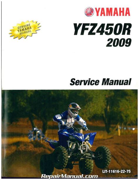 Yamaha Yfz450r Yfz450ry 2012 Repair Service Manual