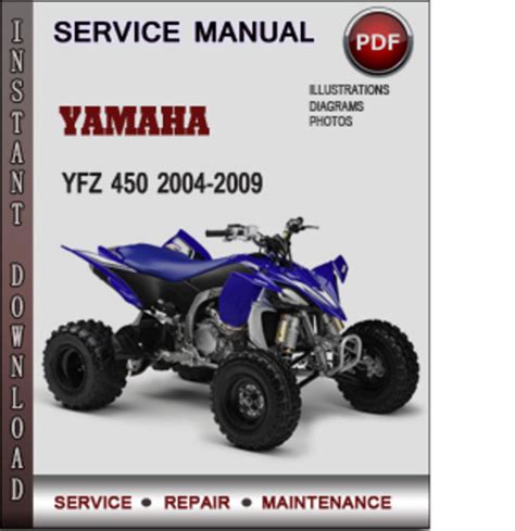 Yamaha Yfz450s 2004 Factory Service Repair Manual