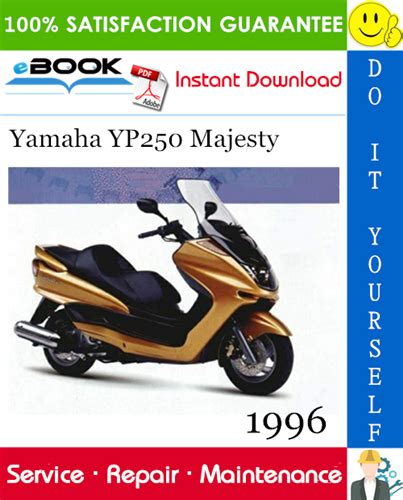 Yamaha Yp250 Scooter Complete Workshop Repair Manual 1996 2002